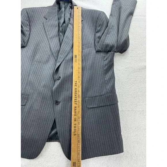 Daniel‎ Cremieux Collection Loro Piana 100% Wool Gray Blazer Sport Jkt. Mens 46R